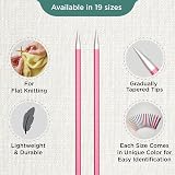 KnitPro Zing Single Pointed Needles 14 inch 6.50mm view 3
