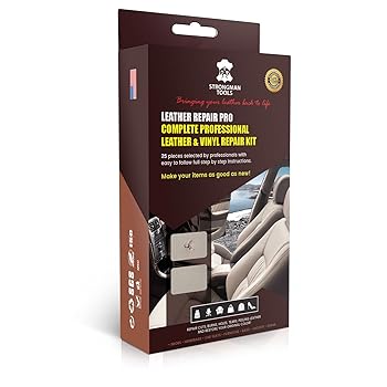 Strongman Tools 28 Piece Professional Leather and Vinyl Repair Kit