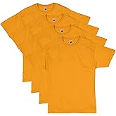 HANES MEN'S T-Shirt Pack, Essentials Crewneck Cotton T-shirt, Multipacks, Big & Tall Available
