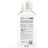 UFC Bio 0.9% Normal Saline Solution - Sterile USP Sodium Chloride - 500 mL | 0.05 Micron Filtered, Sterile Ready-to-Use Saline, No Additives, Made in USA, Laboratory Research Use Only