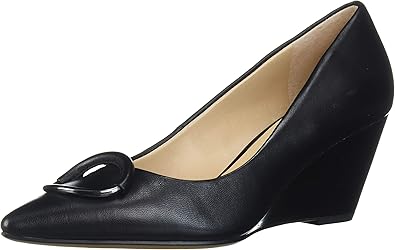 Franco sarto black wedge pump Clearance