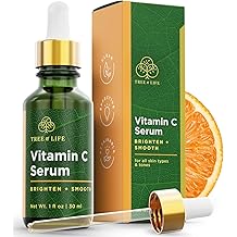 Tree of Life Beauty Vitamin C Skin Care Set, Skin Brightening Face Oil for Dark and Age Spots, Facial Serums for Dry and Sens