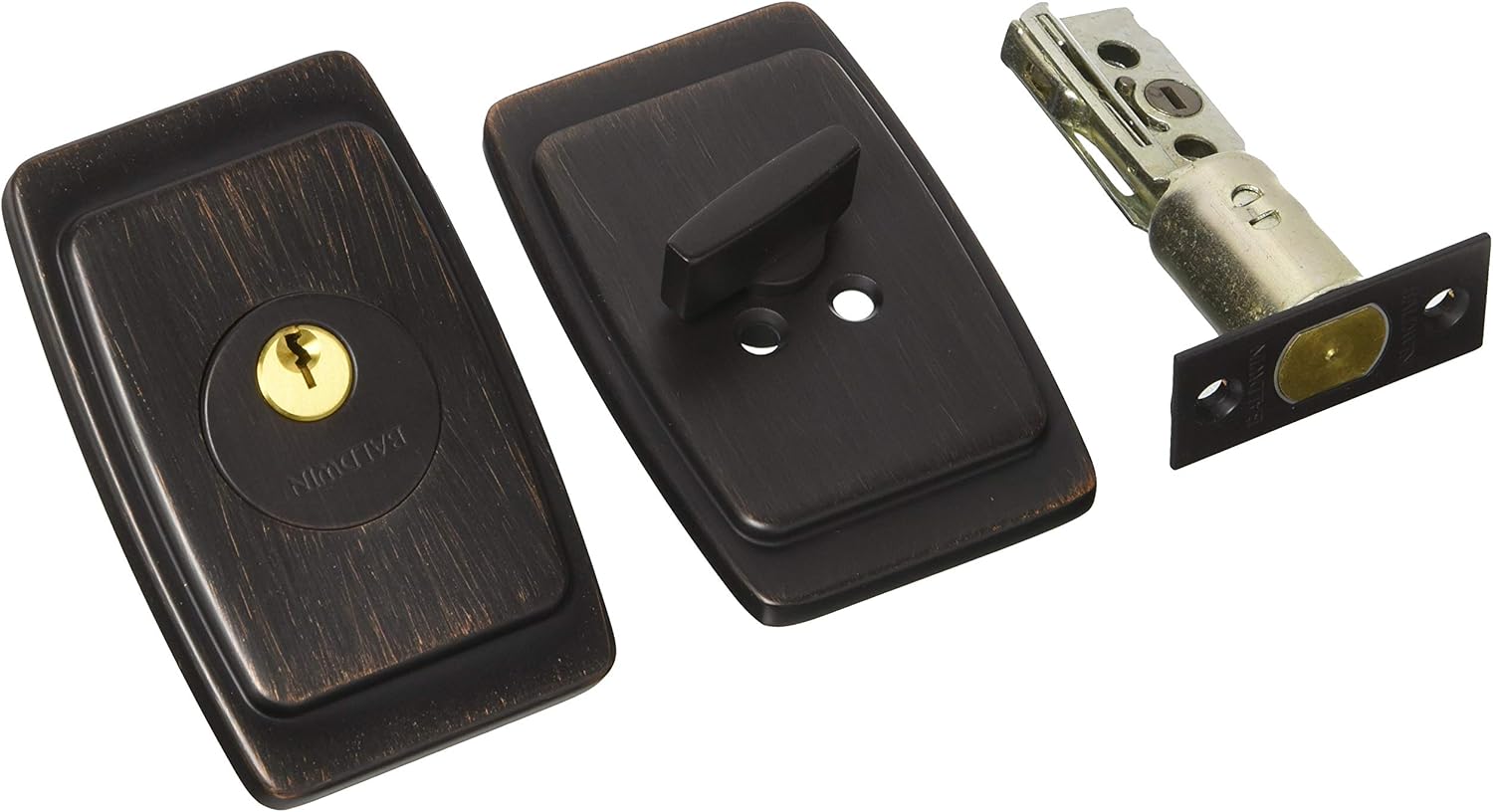 Baldwin 8250 Palm Springs un cilindro con llave entrada cerradura de la