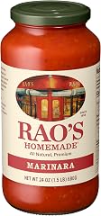 Rao's Homemade Marinara Sauce, 24 oz, All Purpose Tomato Sauce, Pasta Sauce, Carb Conscious, Keto Friendly, All Natural, Prem