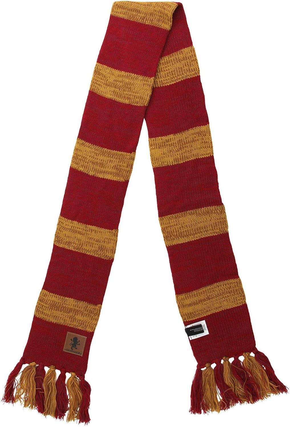 Harry Potter Gryffindor Heathered Knit Scarf for Cosplay, Winter Wear or Costume adults kids: Clothing