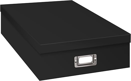 Amazon Com Pioneer Jumbo Scrapbook Storage Box Black 14 75 Inch