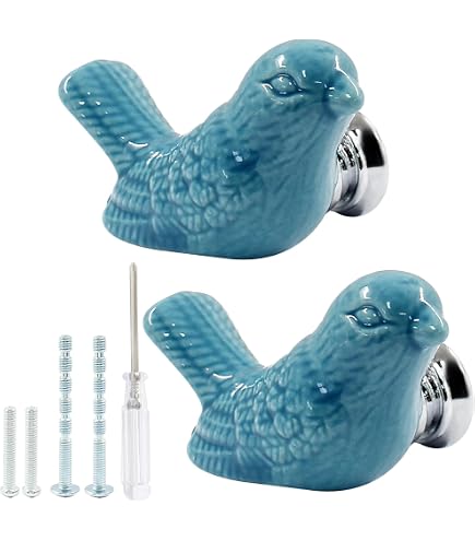 6 Hummingbird Bird rustic iron knobs pulls drawer door handles cabinet