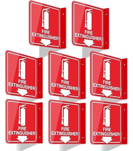 D-class Fire Warning OSHA D-Class Fire Extinguisher Sign - 10x7 Inch ...