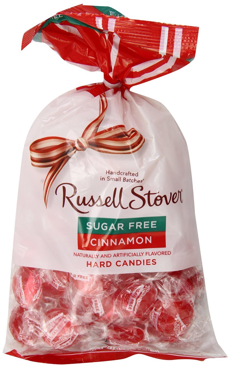 Russell Stover Sugar Free Cinnamon Hard Candies (Pack of 2) 12 oz Bags