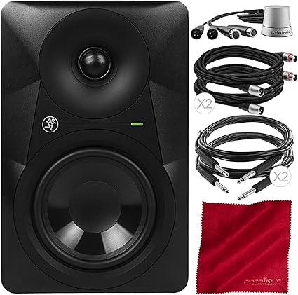 mackie powered studio monitors