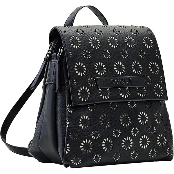 Amazon.com | Desigual Small Geometric Embossed Backpack  display picture 2