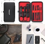 GLAMNE Manicure Set 10 in 1 Professional Stainless Steel with Leather Case view 7