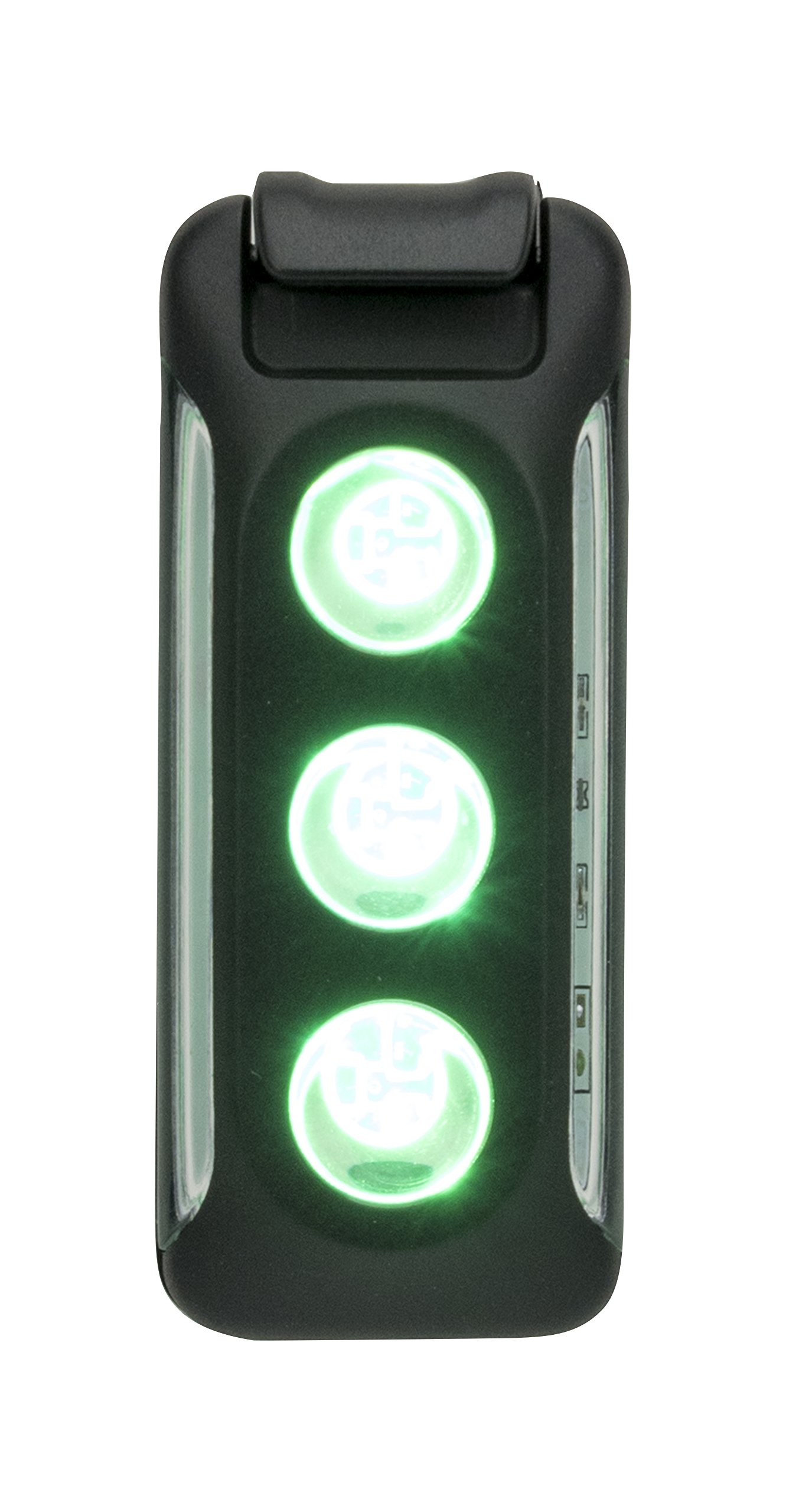 NathanLUX Running/Bike Strobe Light LED Clip-on. USB Rechargeable Safety Gear. Night Run. Winter/Dark/Hiking, Walking.