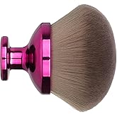 OMCCYUN Super Large Body Kabuki Brush For Self Tanner, Leg Makeup, Bronzer Blend, 3.6In Width Round Head Kabuki Self Tanner Brush, With Soft Synthetic Hair Provides More Even Application