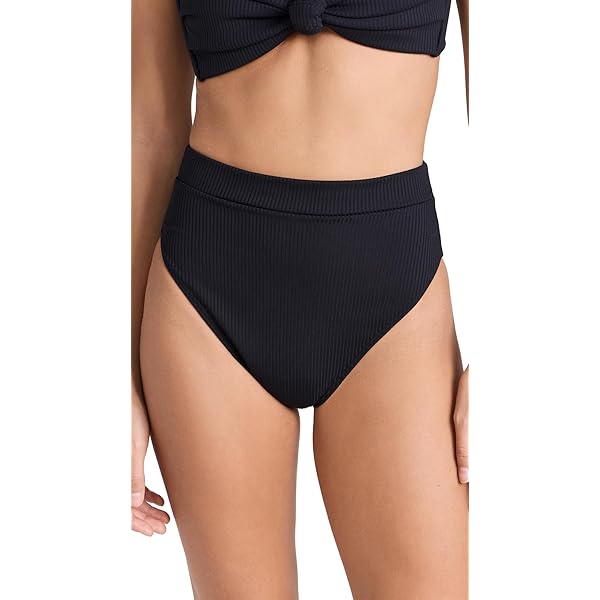 Elegante Traje De Baño De Cintura Alta De Una Pieza Con Cord | Meses