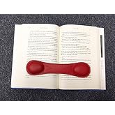 Weighted Bookmarks Genuine Leather, Weighted Bookmark for Hands-Free Reading, Book Holder for Cookbooks and Study - 8.5 Inch
