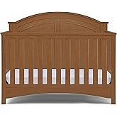 Delta Children Perry 6-in-1 Convertible Crib - Greenguard Gold Certified, Chestnut