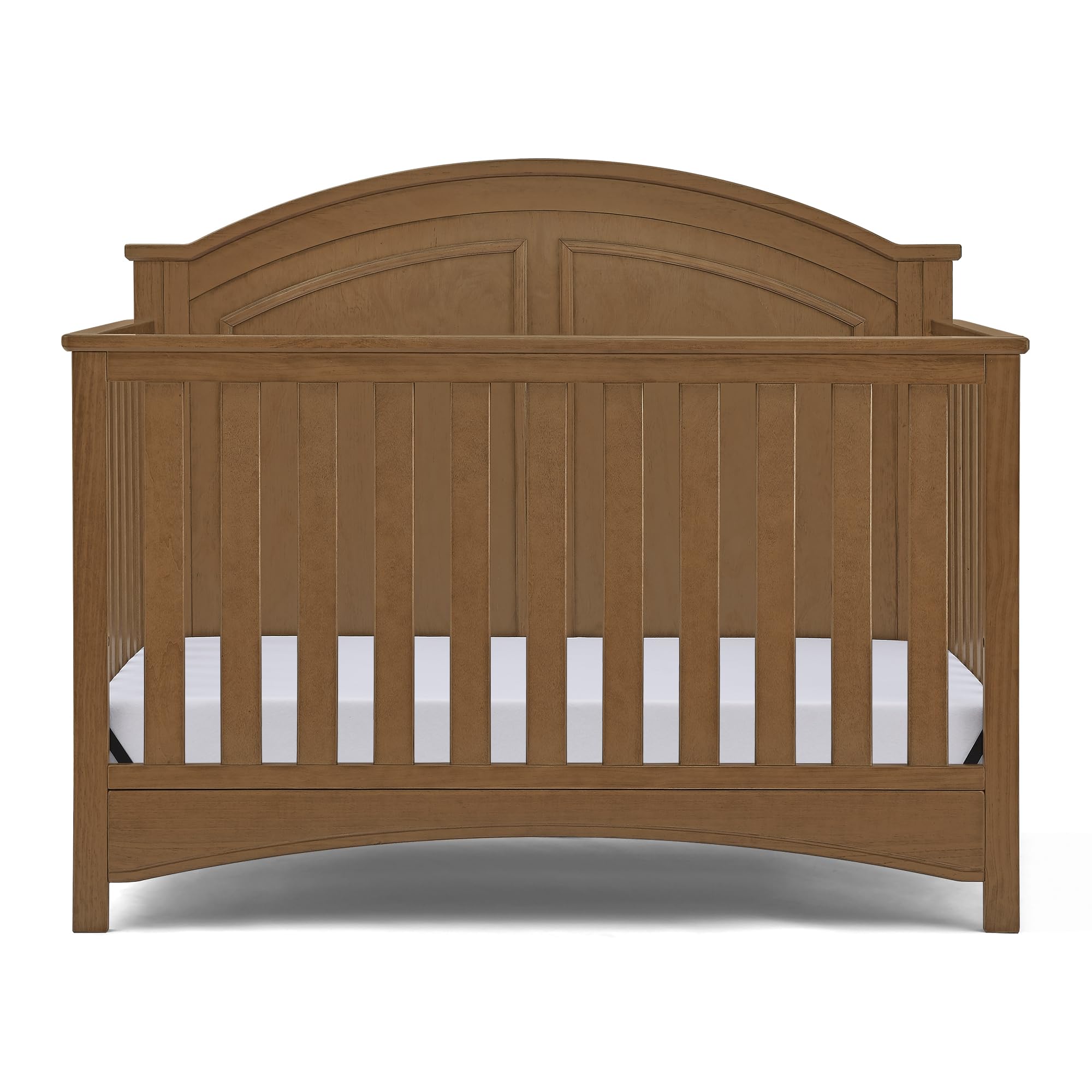 Photo 1 of Delta Children Perry 6-in-1 Convertible Crib - Greenguard Gold Certified, Chestnut
