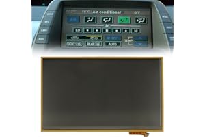 SHOZHO LTA070B512F Touch Screen Information Display 7 inch 4 Pin Compatible with Toyota Prius 2004 2005 2006 2007 2008 2009 Replace LTA070B511F LTA-070B-512F LTA-070B-511F