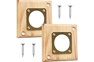 CLOUD FRAGRANT Bluebird House Predator Guard,Metal Birdhouse Guard,Bird House Hole Protector Guard for Eastern Bluebird Box 1 1/2 Inch Opening