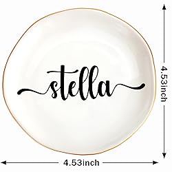 Stella Jewelry Holder Gifts for Women, Personalized