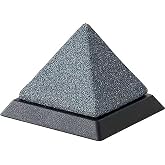 Pyramid Non Porous Ceramic Tea Strainer with Stand, Reusable Micro-Pore Tea Filter &amp; Coffee Dripper For Loose Leaf Tea, Zen Style Home Decor Tea Utensil