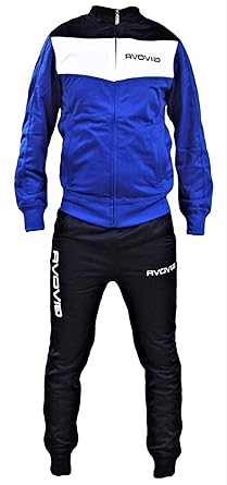 menitashop Tuta GIVOVA Uomo Donna Visa Fitness Calcio Blu Nero Bianco Giallo Rosso