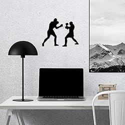 Decal Stickers of Boxers Boxing Silhouette S