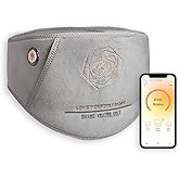 Vulpés Belly Belt 10 – Premium Heating Pad for Abdominal, Lower Belly & Back | Infrared Heat | Smart App Control | Chrome & Lead-Free Design