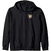 Army Black Knights Left Chest Icon Zip Hoodie