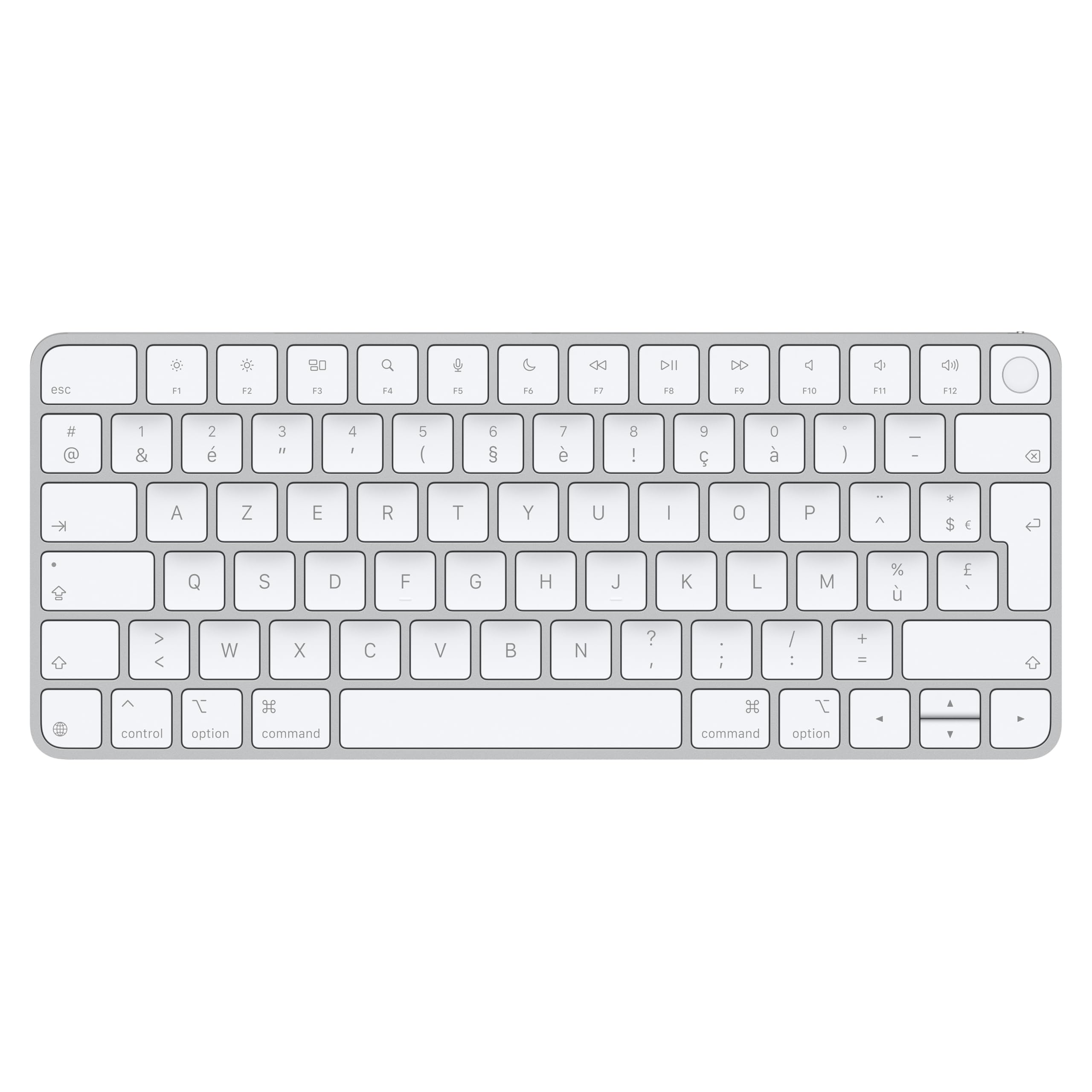 Apple Magic Keyboard mit Touch ID für Mac Modelle mit Apple Chip – Französisch ​​​​​​​