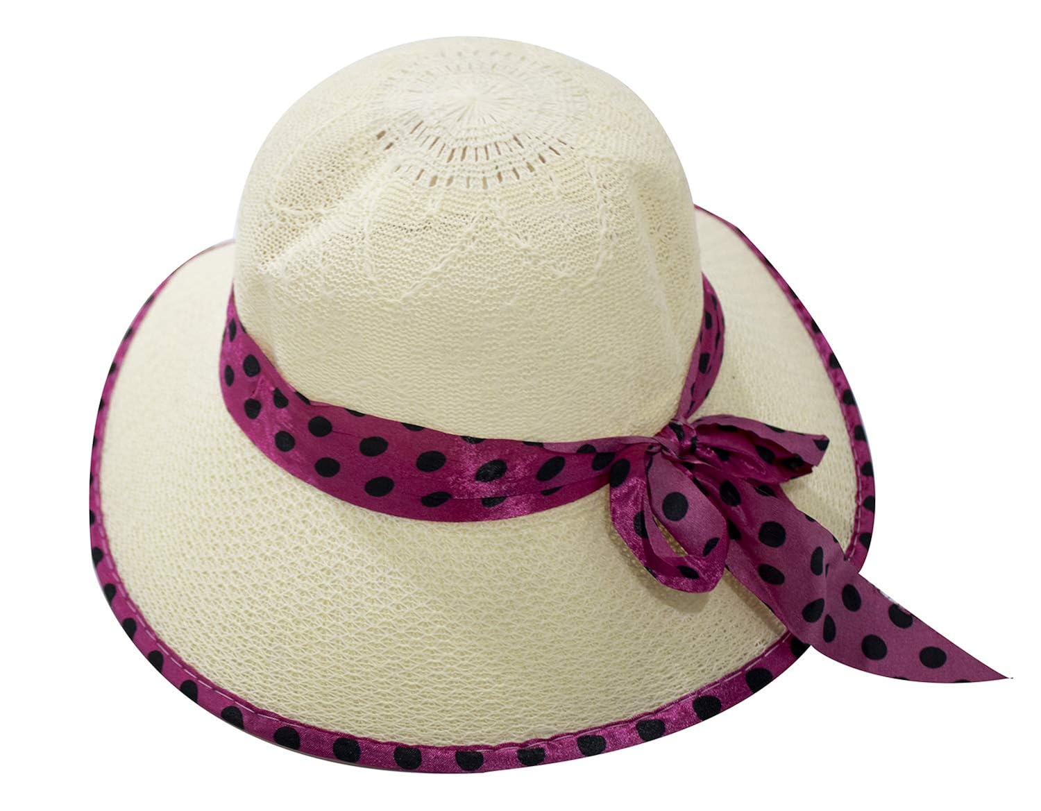 floppy cream hat