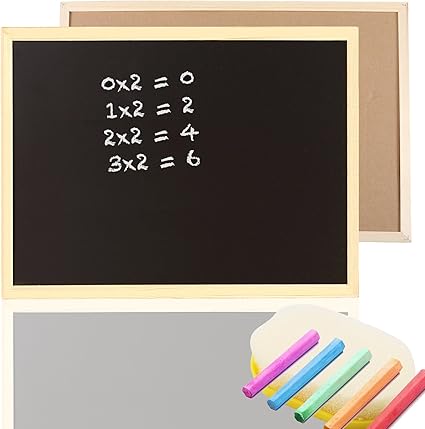 Dhoutdoors Pizarra De Madera Enmarcada De La Pared Del Hogar De La