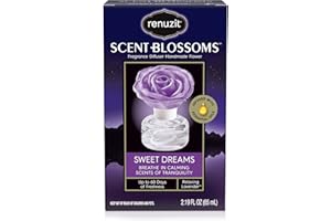 Renuzit Scent Blossoms Fragrance Diffuser Handmade Flower, Sweet Dreams, 1 Count