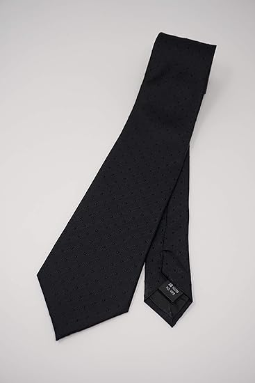 Amazon フォーマル 西陣織 シルク 黒ネクタイ 正絹 100 ブラック ドット 冠婚葬祭 礼装用 ネクタイ 通販