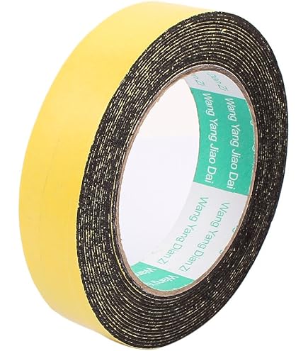 Uxcell 5Pcs 20mm Width 2mm Thickness EVA Single Side Sponge Foam Tape 5