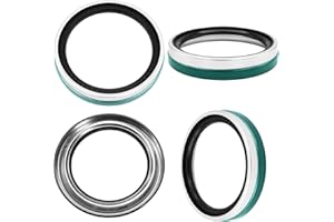 HUDEX Classic Wheel Seal - Compatible with Freightliner, Peterbilt, Mack & Semi Trucks- Replaces SKF 46305/42626/46300,Stemco 373-0143,Timken K154146,Meritor MER0143/MER0243-4pcs(Made in Taiwan)