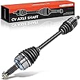 A-Premium CV Axle Shaft Assembly Compatible with Honda Accord 2008-2015, Civic 2014 & Acura TSX 2009-2013, 1.8L 2.0L 2.4L, Front Left Driver Side