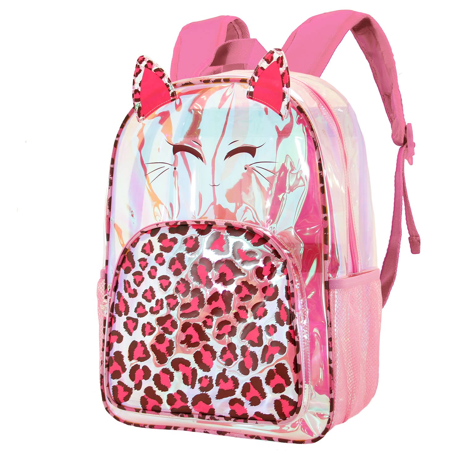 Oh My Pop! Feline-Laser Backpack, Pink