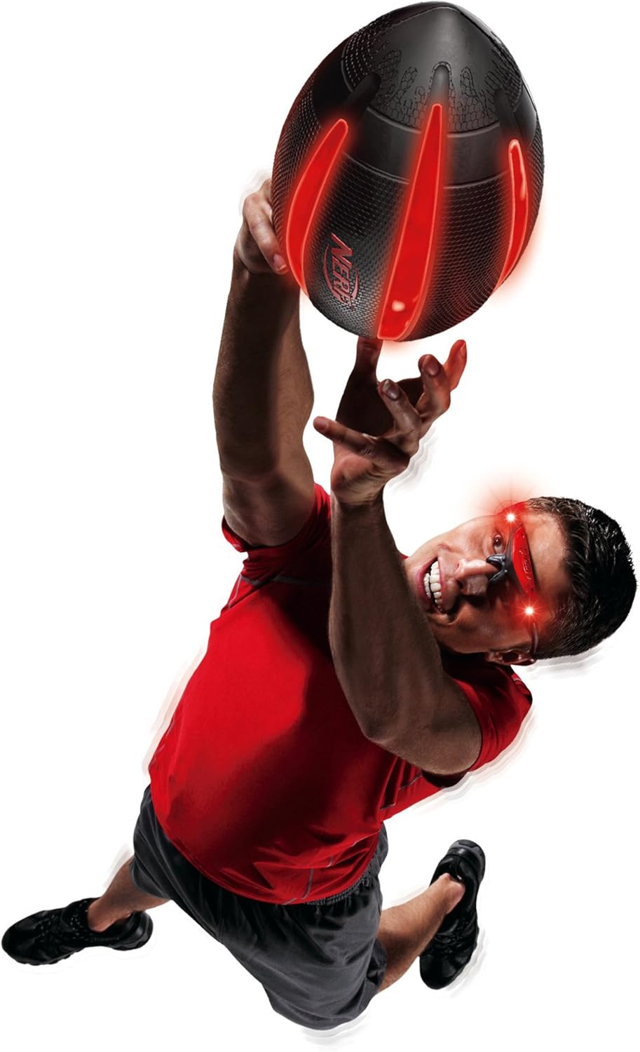 nerf firevision football