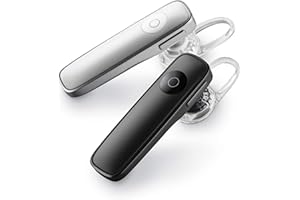 POLY (PLANTRONICS + POLYCOM) Plantronics 88120-41 M165 Marque 2 Ultralight Wireless Bluetooth Headset - Compatible with iPhone, Android, and Other Leading Smartphones - Black