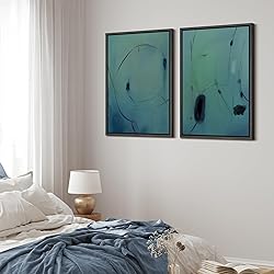 MUDECOR Framed Canvas Print Wall Art Set Abstract
