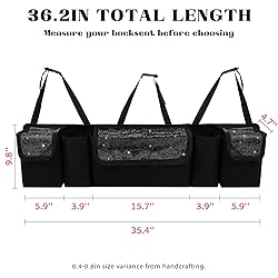eing Car Trunk Organizer and Storage, Backseat