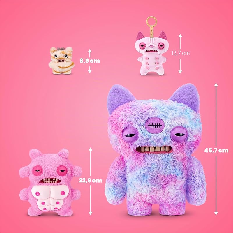 Brinquedo colecionável de peluche de 9 polegadas de Mamilo Fuggs (Sir Nobbynuts) por ZURU