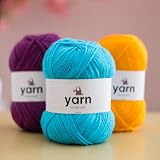 Korbond DK Yarn Mustard Yellow 100g 290m 100% Acrylic Double Knit view 6