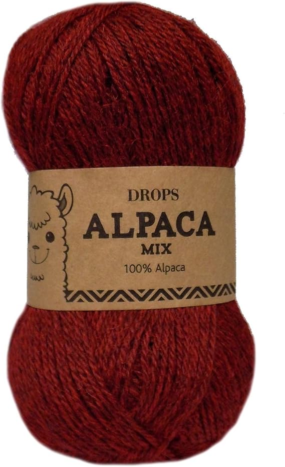 Pure Alpaca Wool Yarn Drops Alpaca, 59 Colors, in 1.8 oz Skeins 183 Yards per