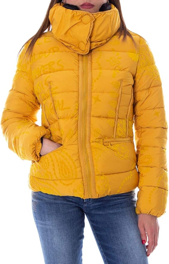 Plumifero Mujer Amarillo Outlet Online, UP TO 62% OFF | www.ecomedica.med.ec