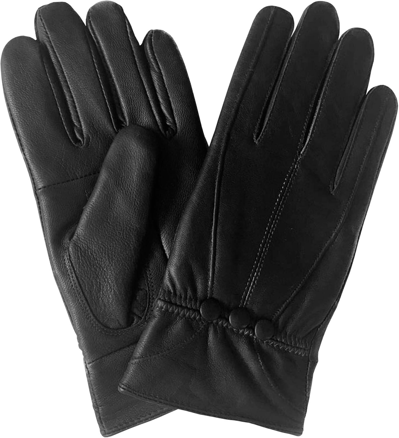 Womens Genuine Leather Gloves Ladies Super Soft Premium Luxury Fully