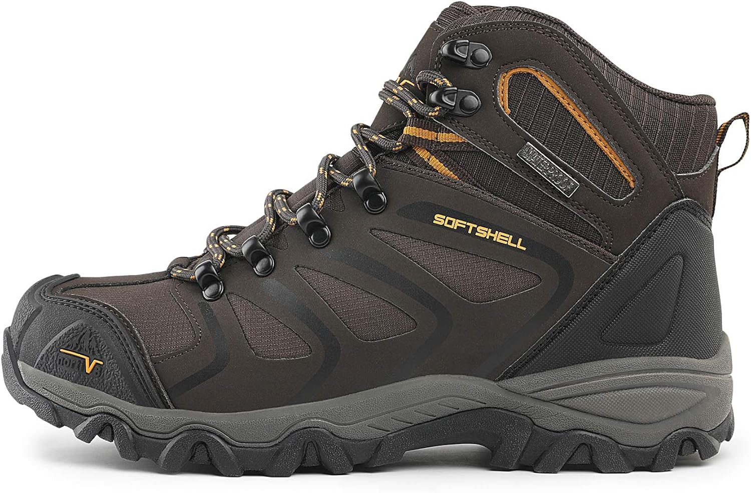  | NORTIV 8 Men's Ankle High Waterproof Hiking Boots Outdoor Lightweight Shoes Backpacking Trekking Trails | Hiking Boots