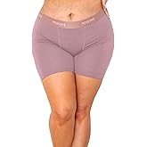 POSESHE Women's Boxer Briefs 8" Inseam, MicroModal Anti-Chafing Boyshorts Underwear S-5xl